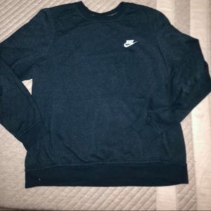 Teal NIKE Crewneck with Pocket
